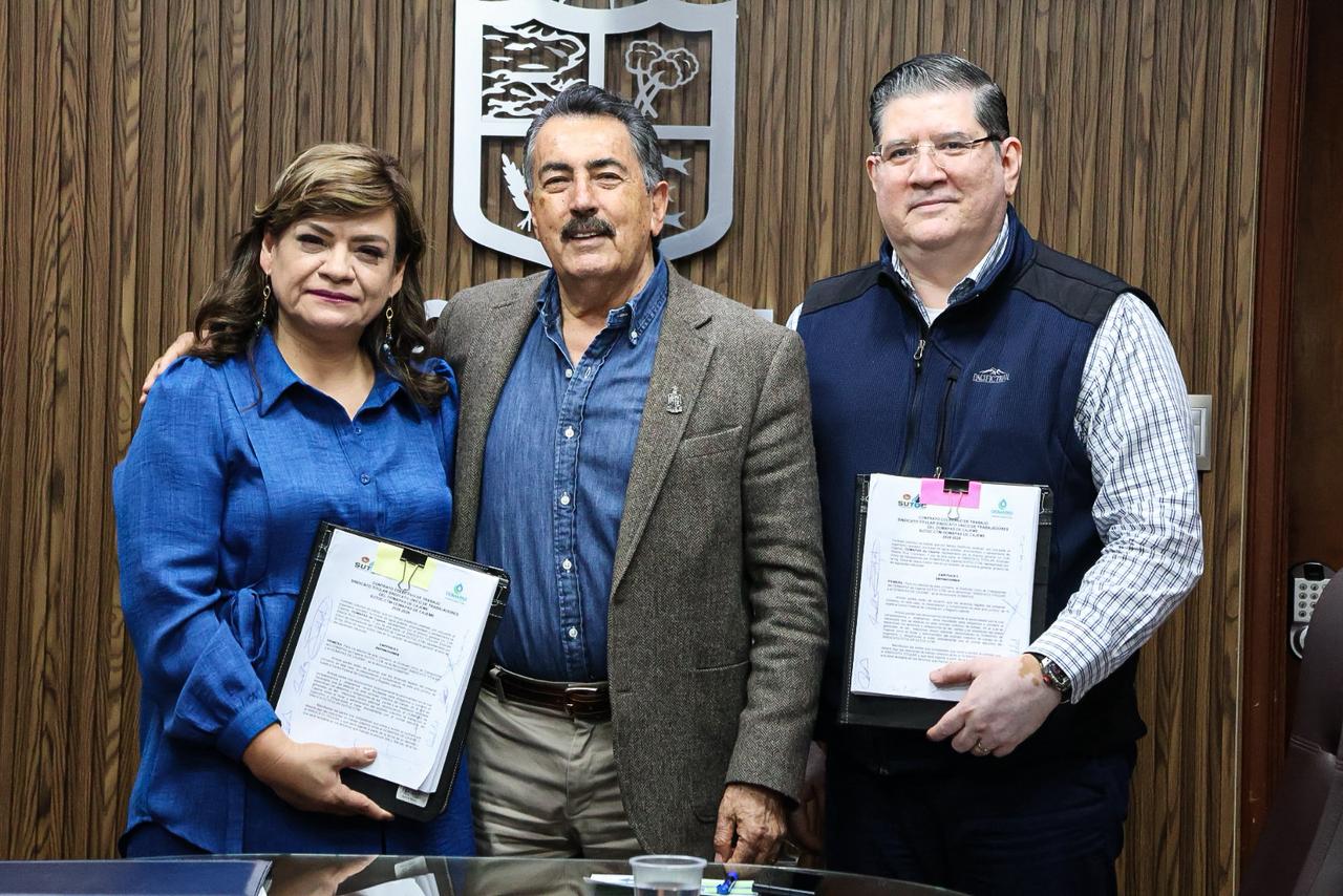 OOMAPASC y sindicato firman Contrato Colectivo 2026–2028