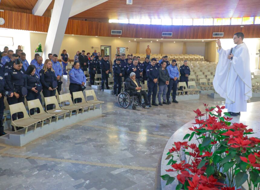 Cajeme honra a sus policías caídos con ceremonia solemne