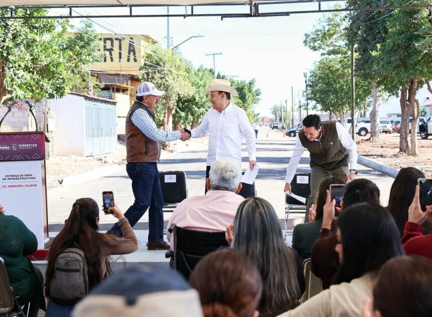 Entregan obra integral en colonia Machi López