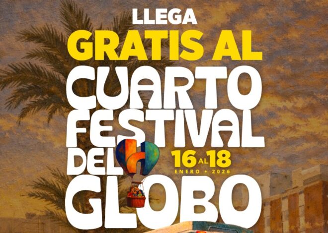 Traslados gratuitos al Festival del Globo en Hermosillo