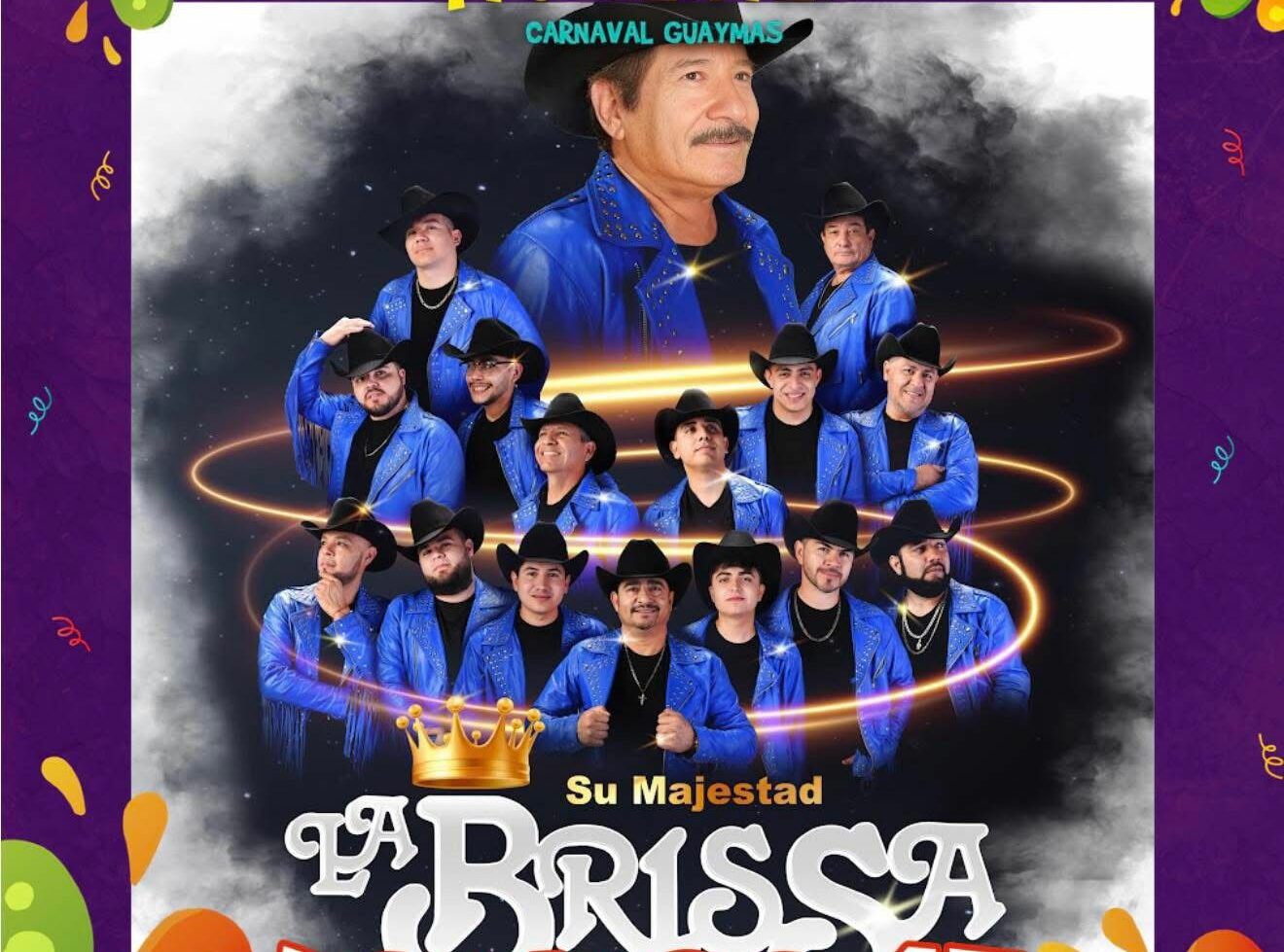 🔥 ¡Su Majestad La Brissa hará vibrar el Carnaval de Guaymas 2026! 🔥