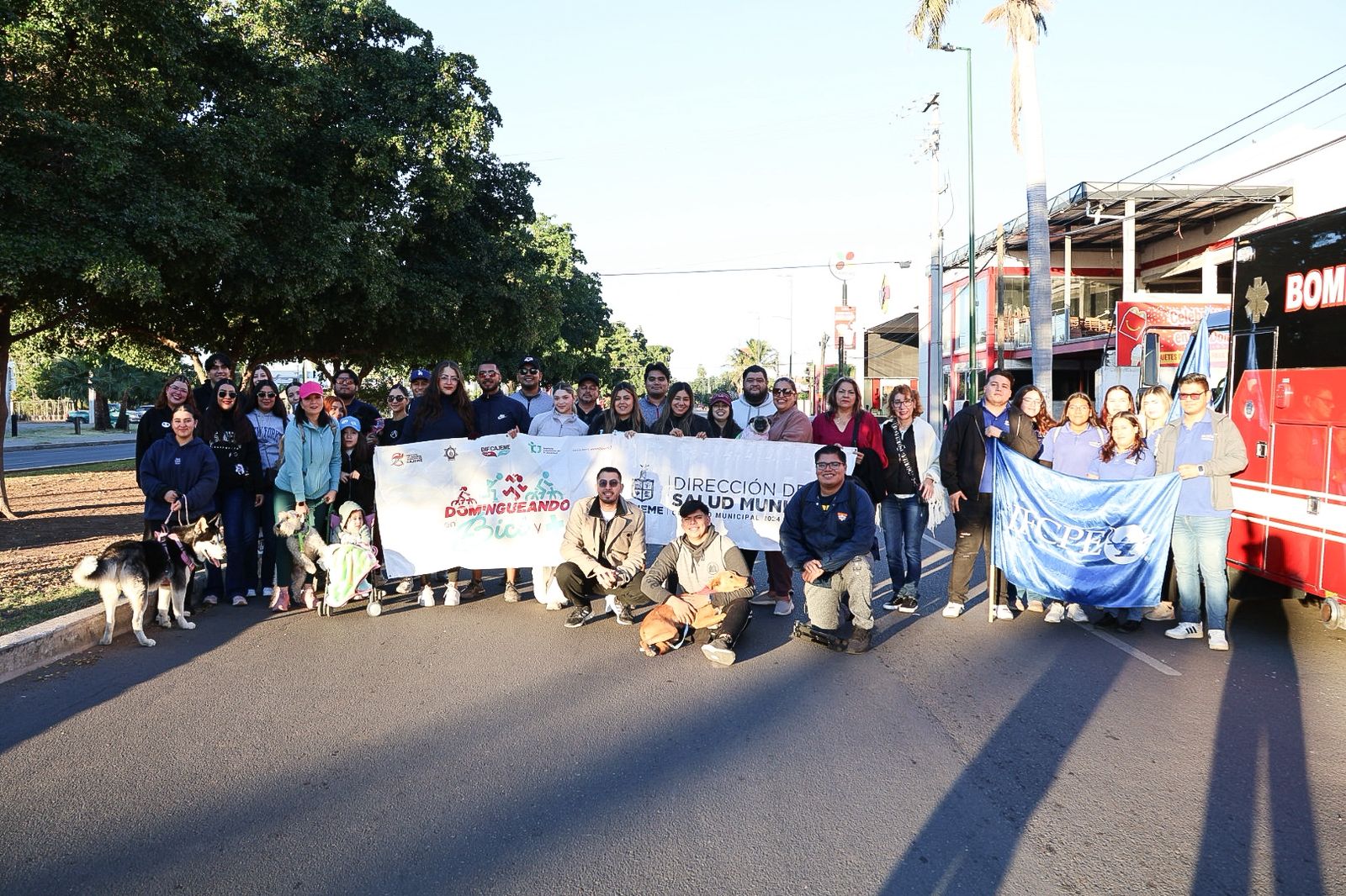 Domingueando en Bici sigue uniendo a las familias cajemenses