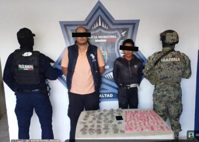 Detienen a tres personas por presuntos delitos en distintos puntos de Cajeme