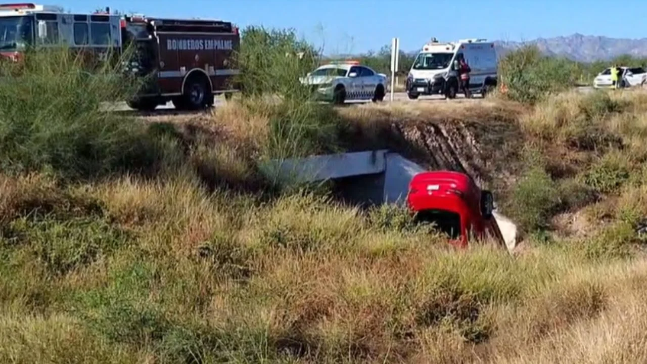 Reportan accidente fatal en libramiento Guaymas–Cajeme