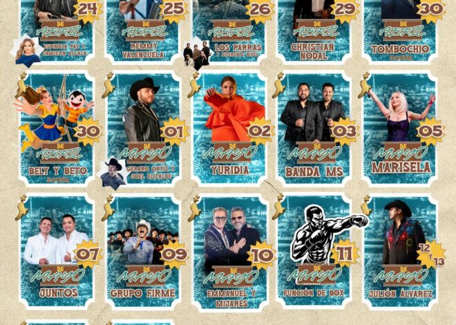 Revelan elenco del Palenque ExpoGan Sonora 2026