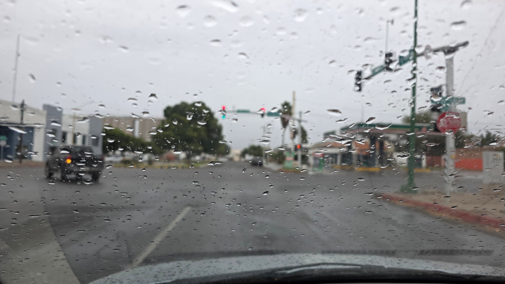 La primera lluvia del año alegra a Ciudad Obregón