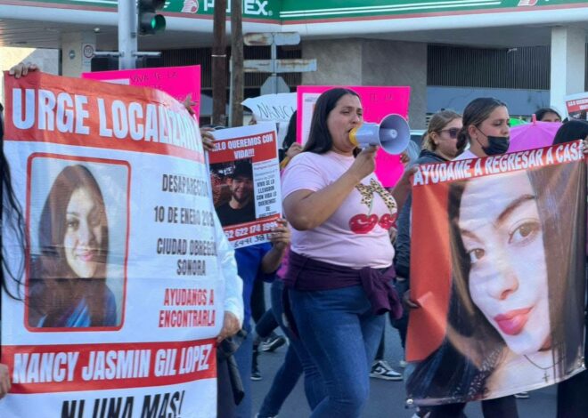 Familias exigen justicia por Nancy “J”; escalada de violencia en Cajeme