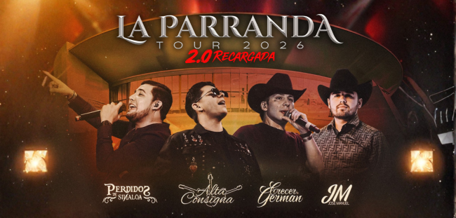 La Parranda Tour 2.0 llega a Sonora este fin de semana