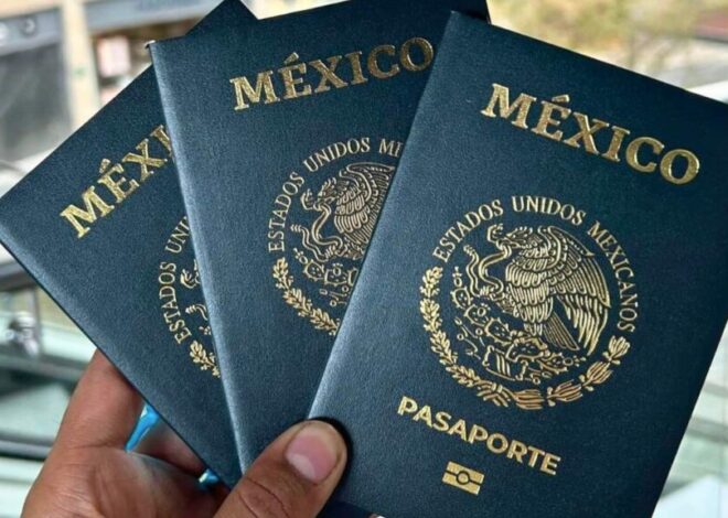Ajustan precios del pasaporte mexicano en 2026