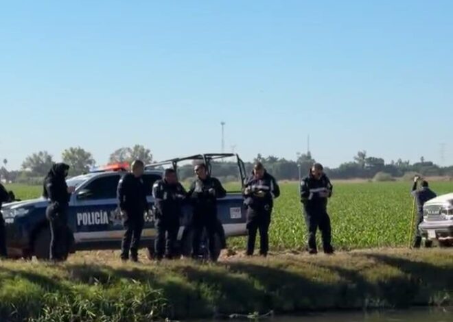 Reportan localización de persona sin vida en el Canal Bajo del Valle del Yaqui