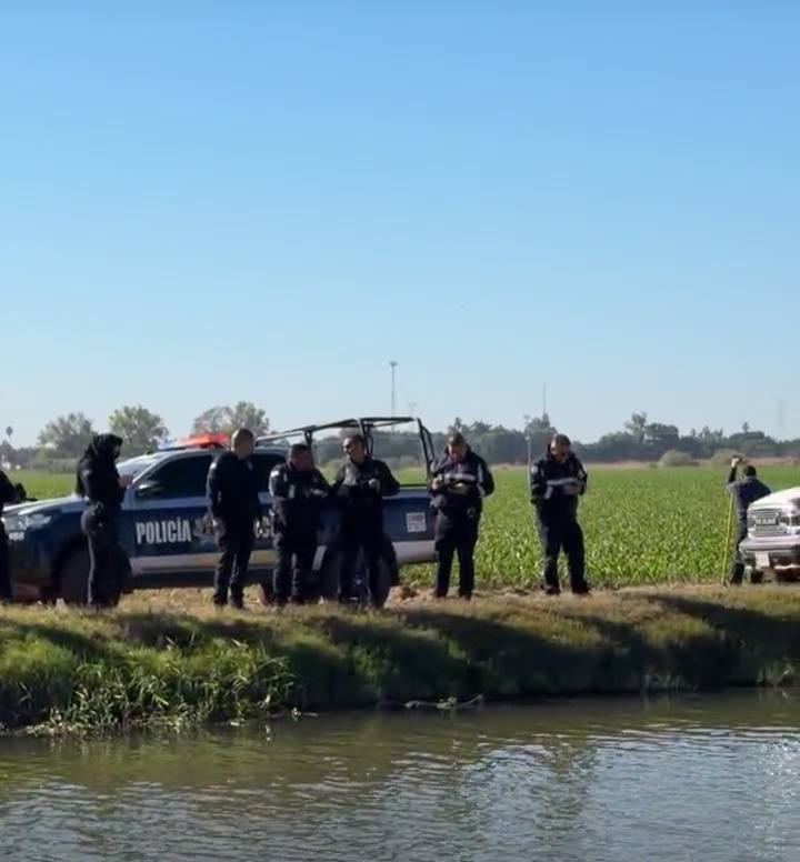 Reportan localización de persona sin vida en el Canal Bajo del Valle del Yaqui