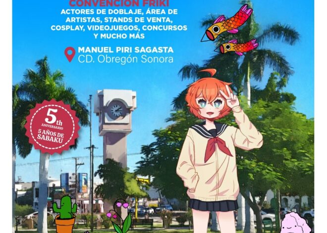 SABAKU X 2026 celebrará su quinto aniversario en Obregón
