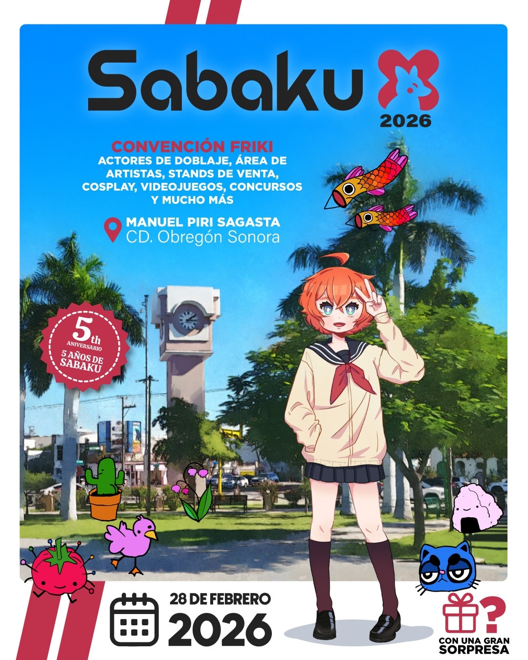 SABAKU X 2026 celebrará su quinto aniversario en Obregón