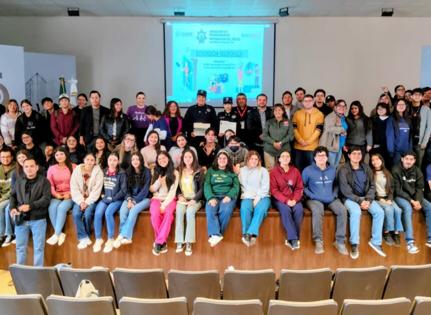 Alertan a estudiantes sobre extorsión telefónica en Cajeme