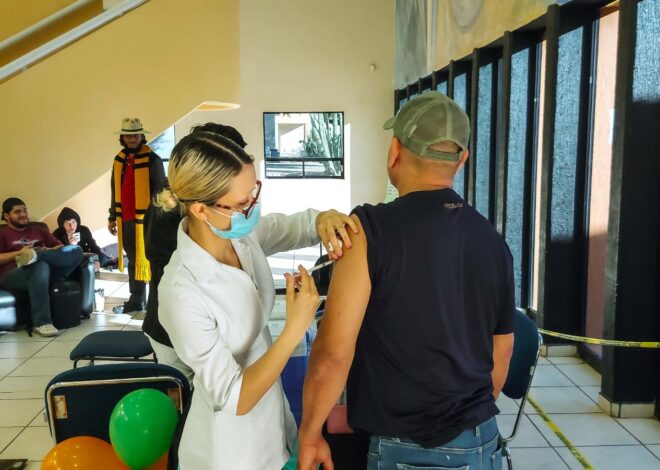 ITSON refuerza vacunación contra el sarampión ante brote nacional