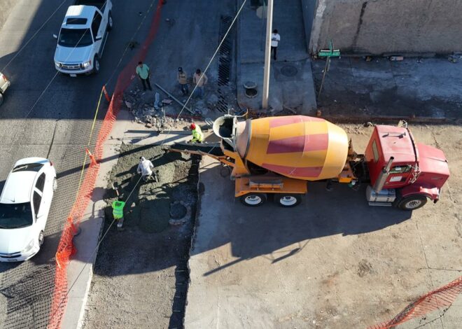 CAJEME: Reabren crucero Borlaug y Ramírez