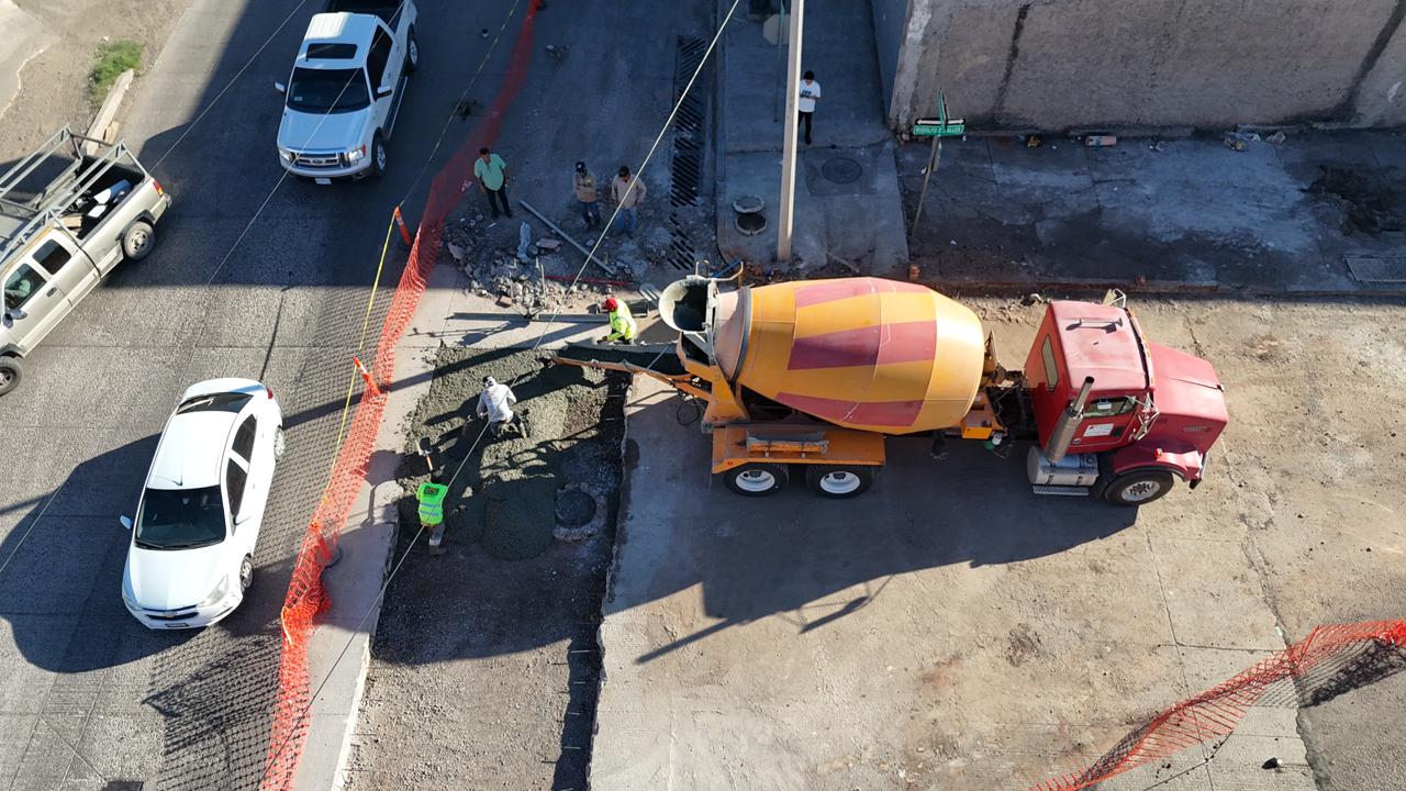 CAJEME: Reabren crucero Borlaug y Ramírez