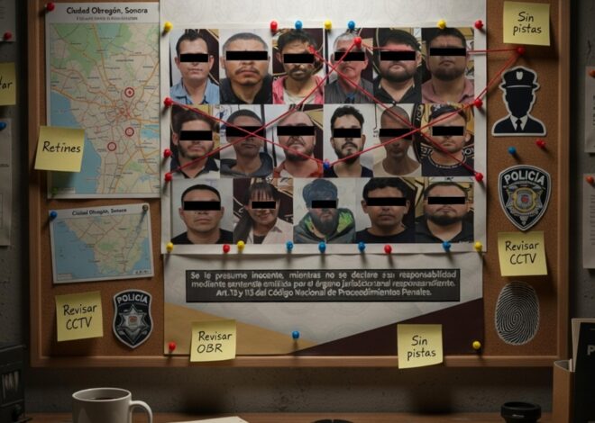 Capturan en Cajeme a 19 presuntos generadores de violencia