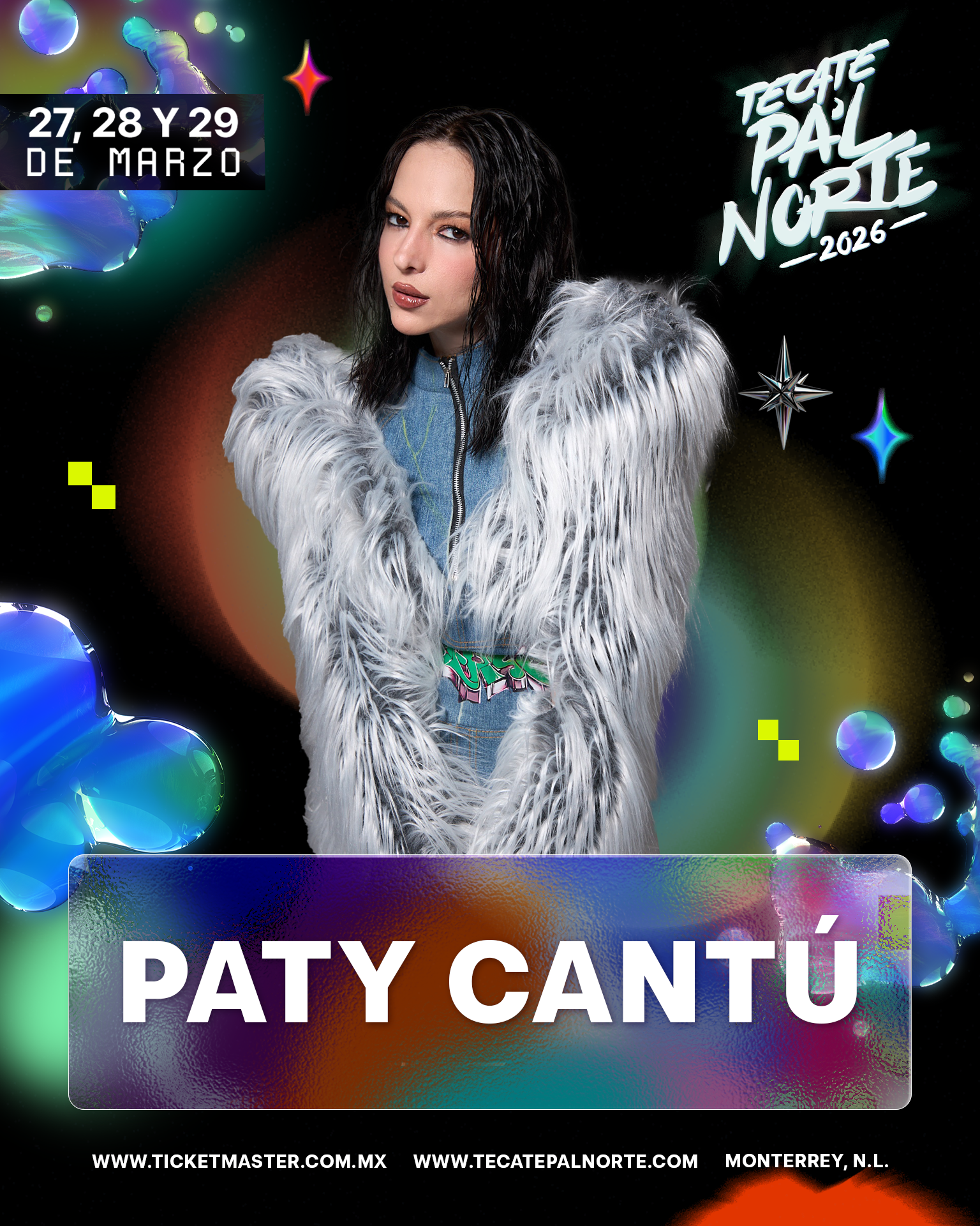 Paty Cantú prepara catarsis pop en Pa’l Norte