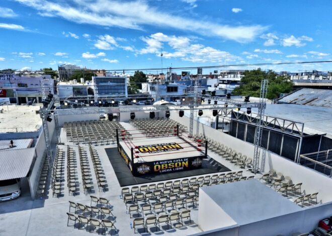 Nueva casa para la lucha libre en Cajeme