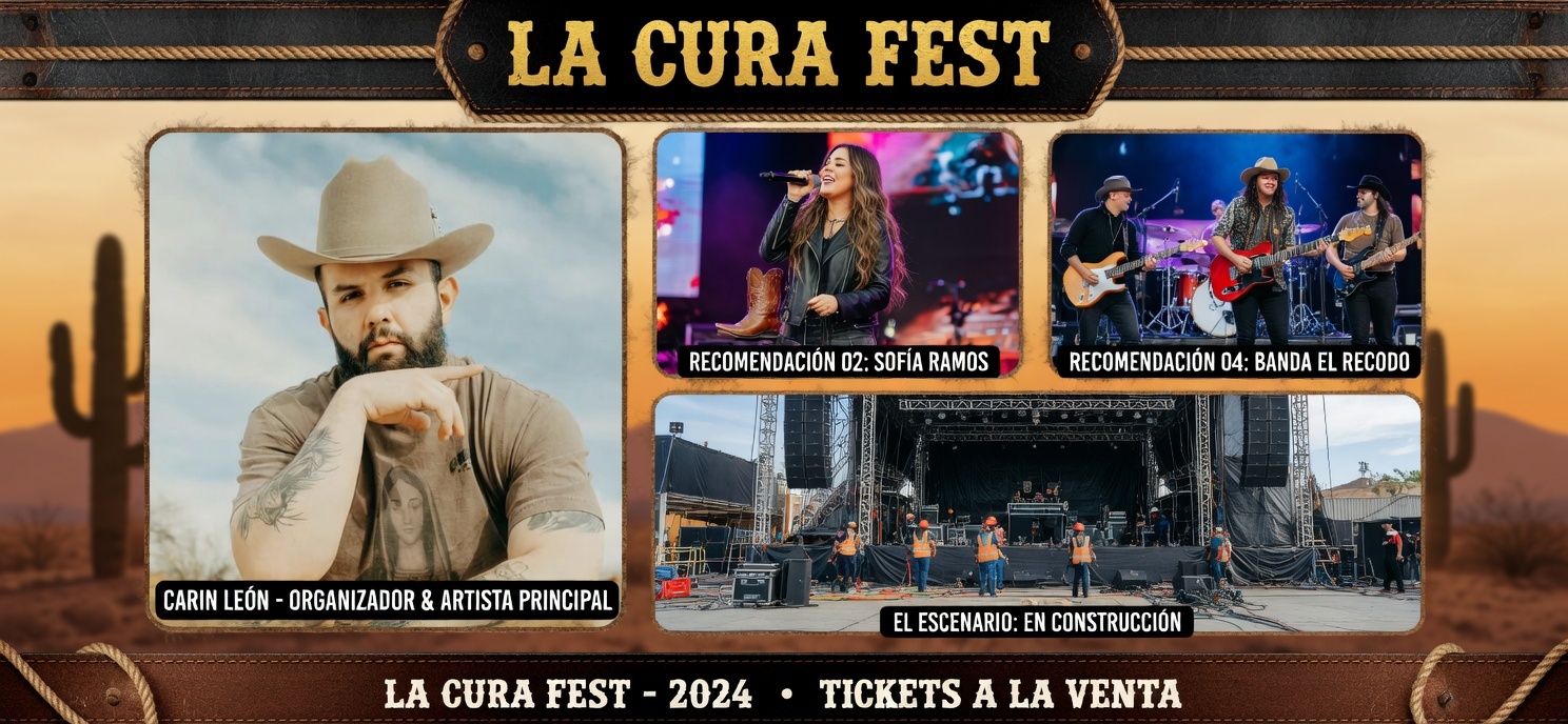 Lo que sí y no puedes llevar a La Cura Fest 2026