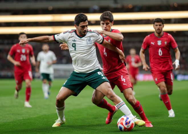 México empata ante Portugal en duelo intenso
