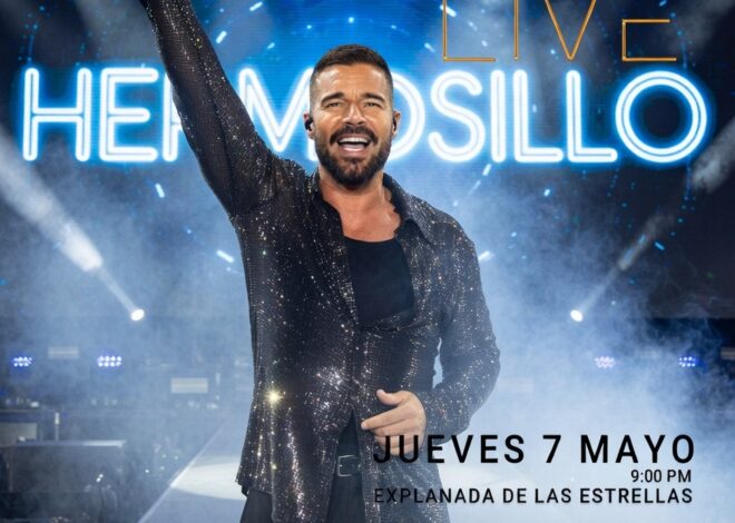 Ricky Martin llega a la Expogan Sonora