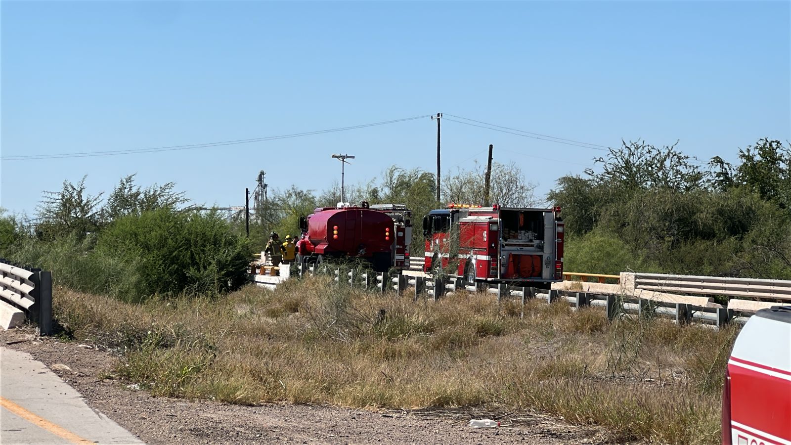 Accidente con sustancia química moviliza a autoridades en Cajeme