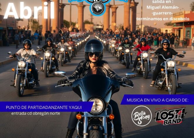 Alista tu moto y acompáñanos a  la Rodada Azul 2026