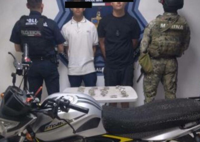 Detienen a 5 por narcomenudeo en Cajeme