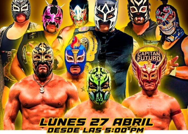 Lucha libre y diversión por el Día del Niño en Cajeme