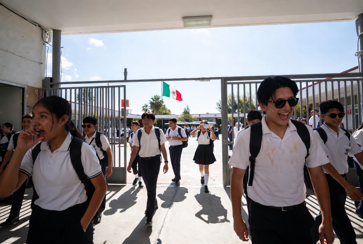 Proponen adelantar salida escolar por altas temperaturas