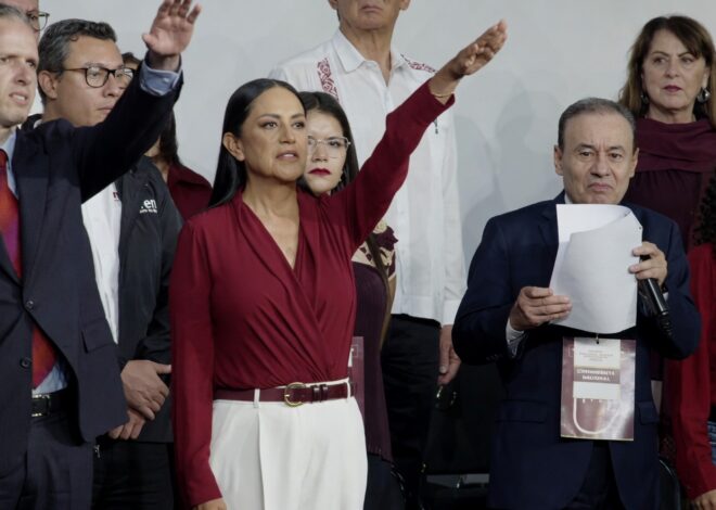 Ariadna Montiel asume liderazgo nacional de Morena