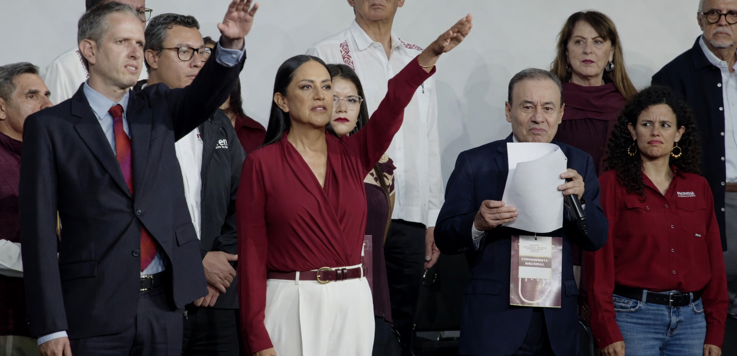 Ariadna Montiel asume liderazgo nacional de Morena