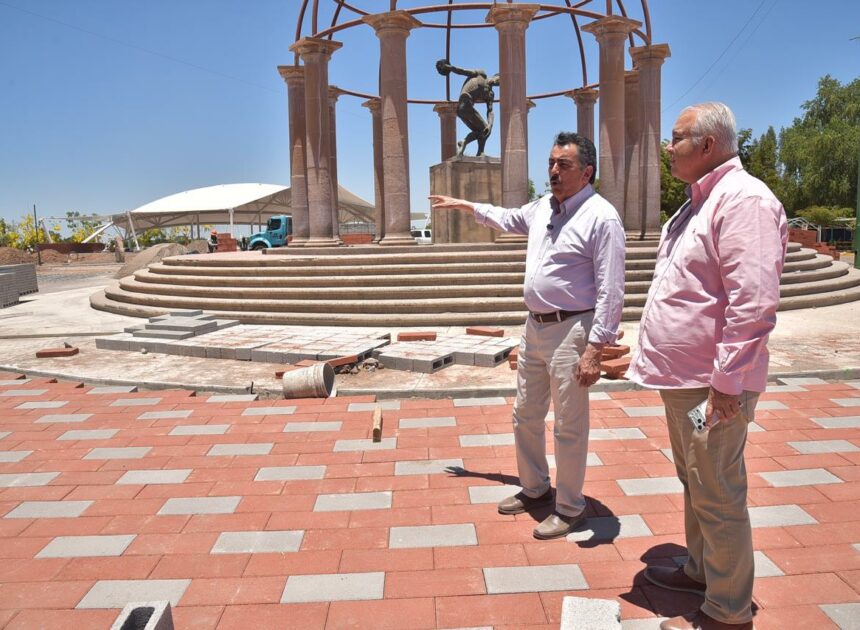 Avanzan obras de infraestructura y espacios públicos en OBR