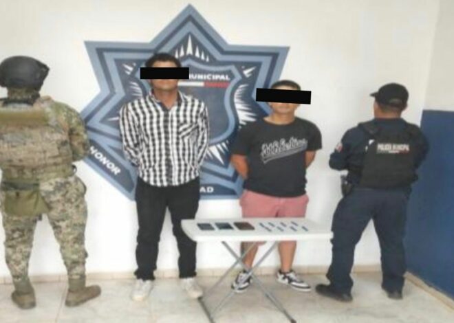 SSPM y Marina aseguran presunta droga en Urbi Villas