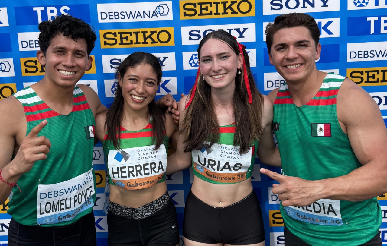 Alejandra Urías impone récord con México