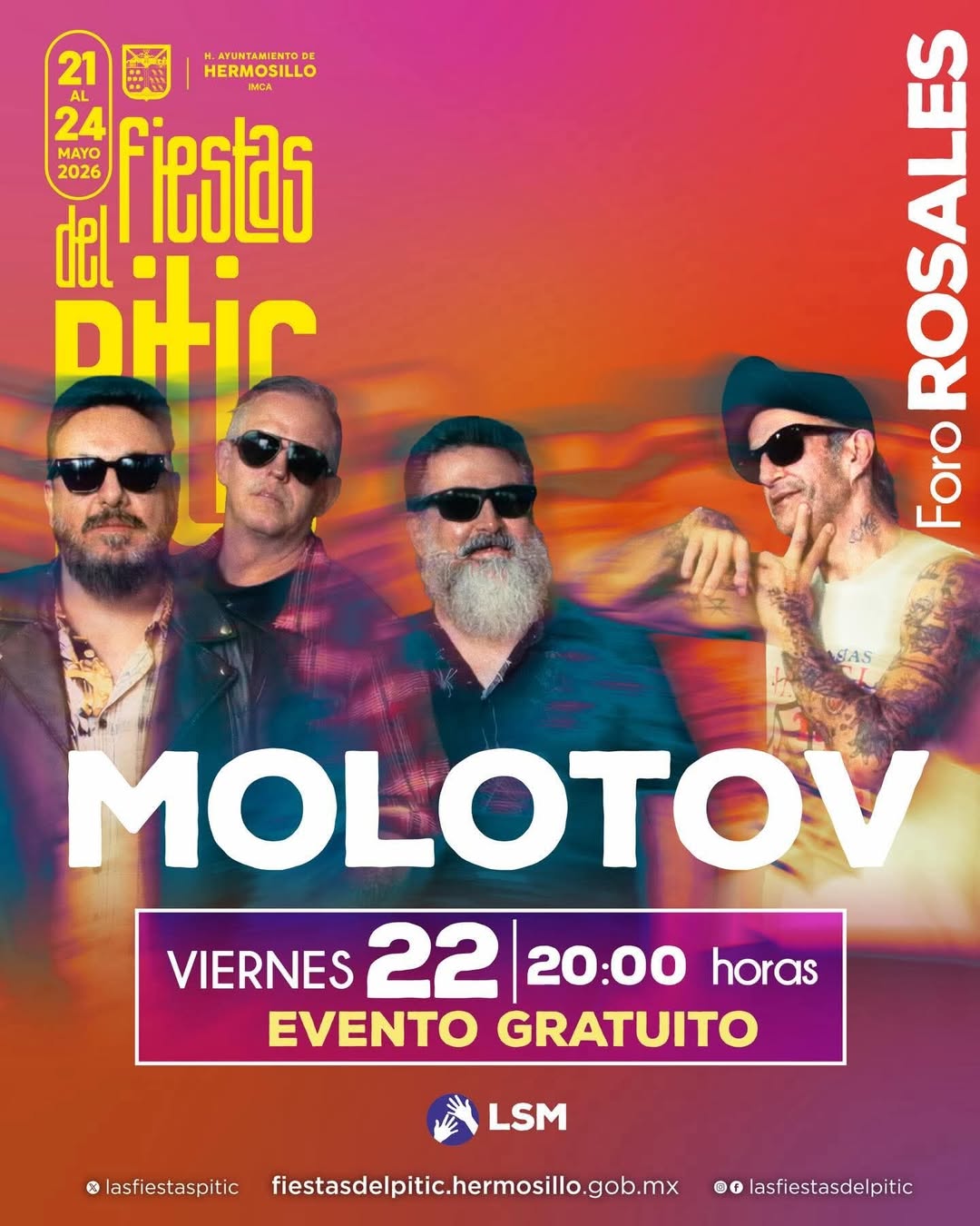 Molotov promete caos y nostalgia en Las Fiestas del Pitic