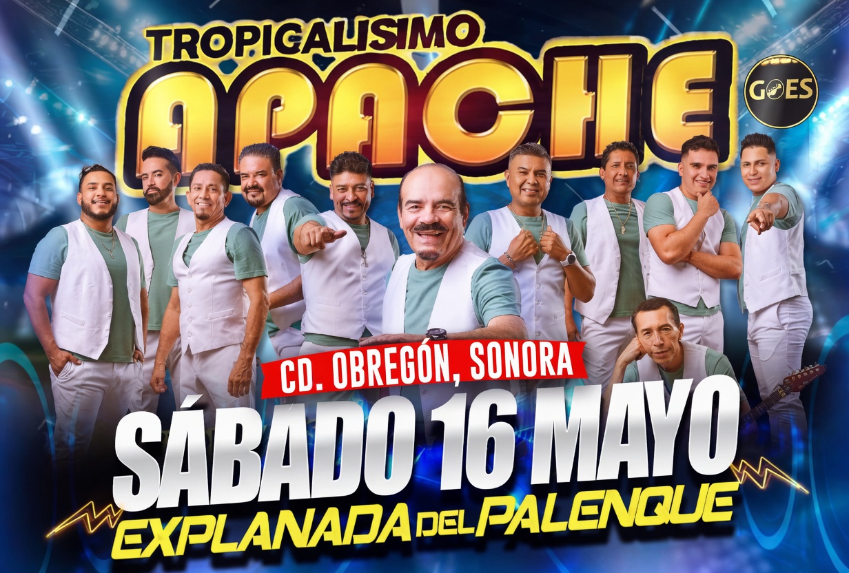Tropicalísimo Apache prepara noche de fiesta en OBR