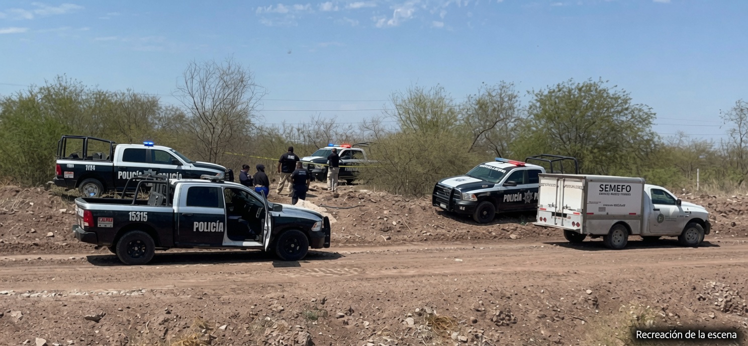 Localizan restos humanos en zona despoblada