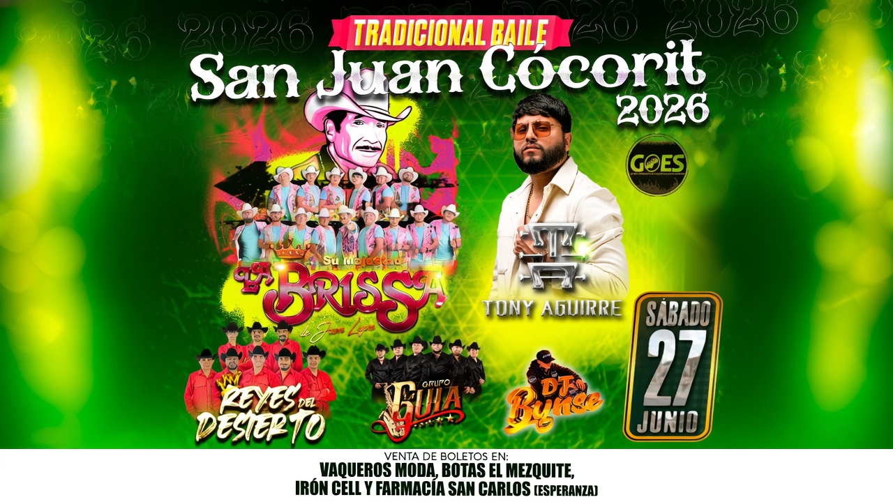 Cócorit se prepara para la Feria de San Juan 2026