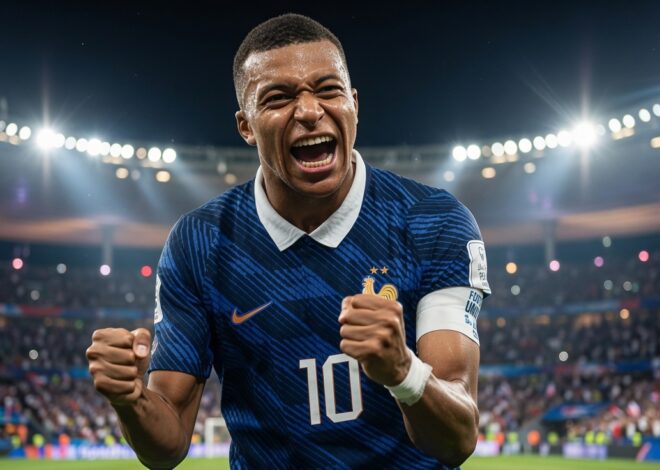 Francia gana y Mbappé rompe récord