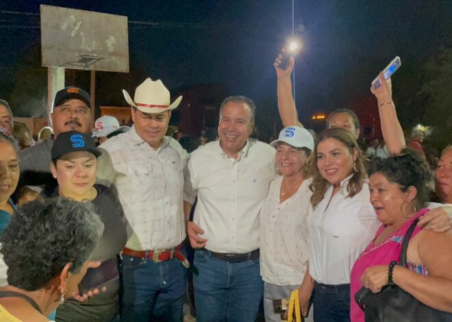 Toño Astiazarán comparte modelo ciudadano en Pueblo Yaqui