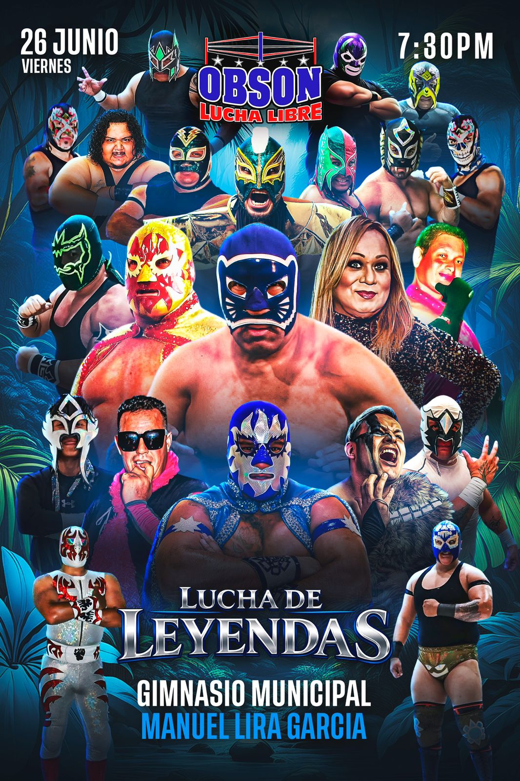 Blue Panther y Solar encenderán el ring