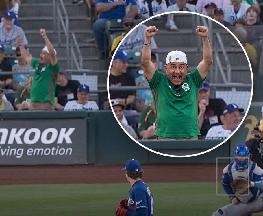 Fan mexicano roba cámaras en juego de Dodgers