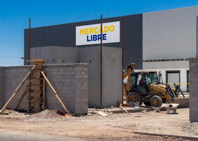 Centro logístico toma forma en OBR