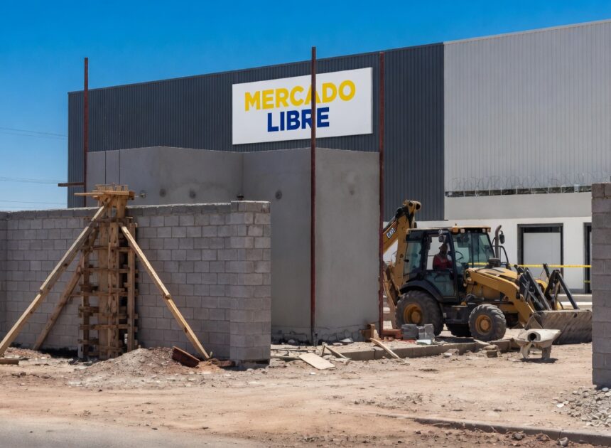 Centro logístico toma forma en OBR