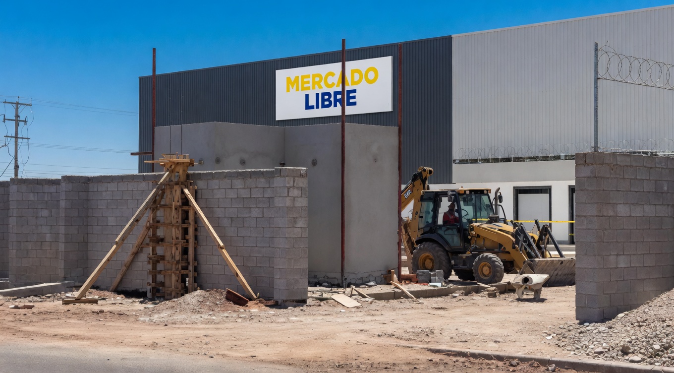 Centro logístico toma forma en OBR
