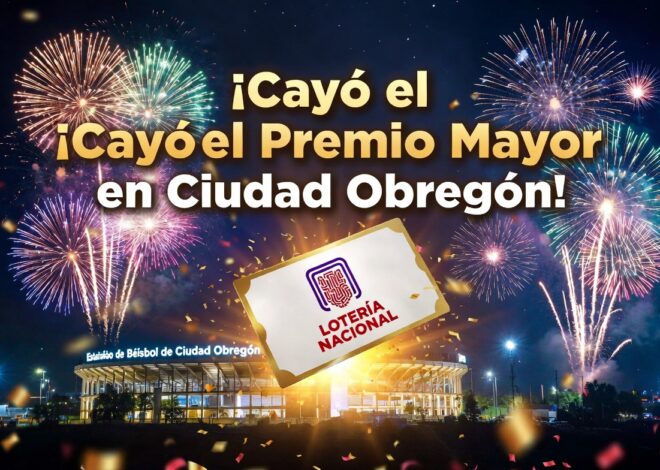 La fortuna vuelve a visitar OBR ¡Cayó la lotería!