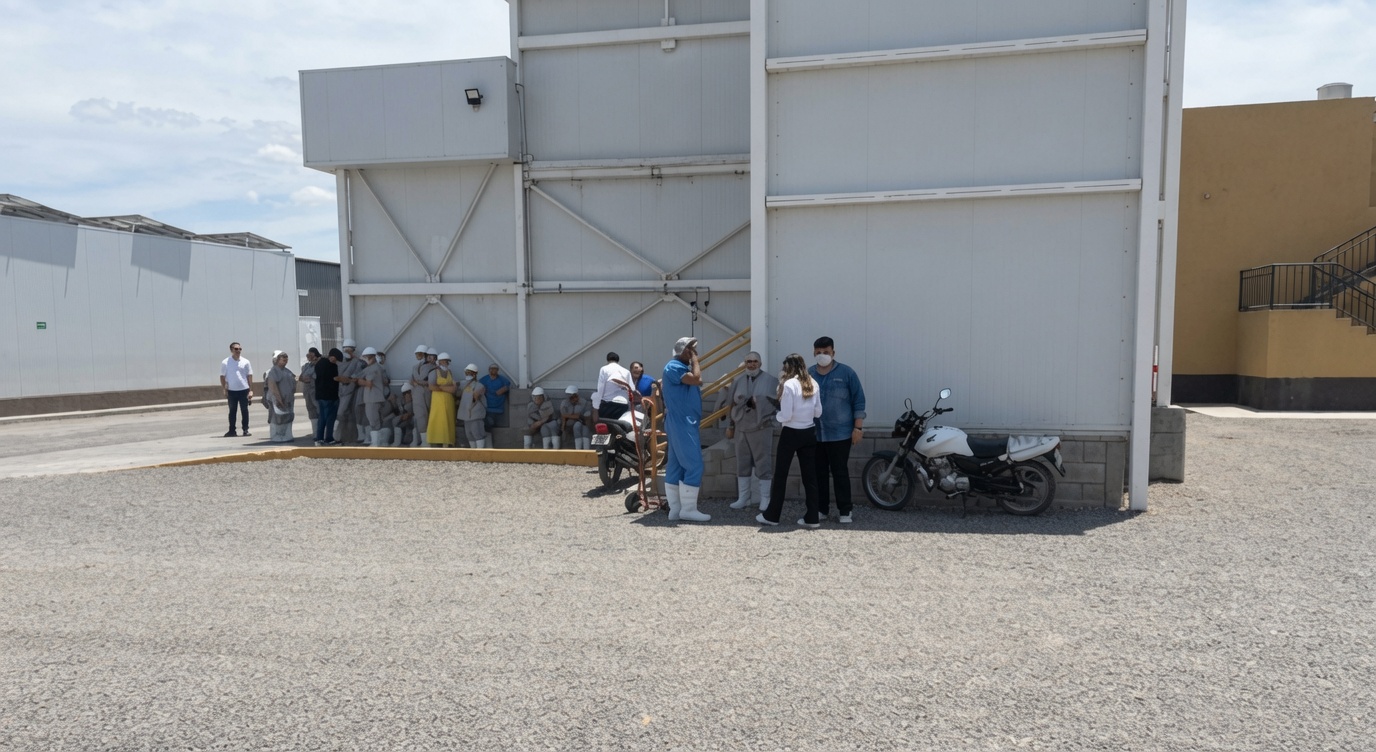Fuga de amoniaco deja 18 trabajadores afectados en OBR